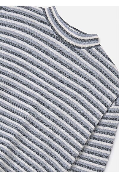 MAYORAL Bluză cu gât roșu pentru fetiță, albastru 7016