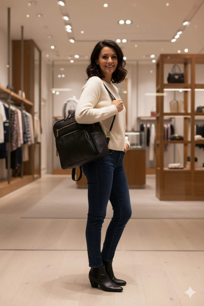 Levidor Black Premium Backpack