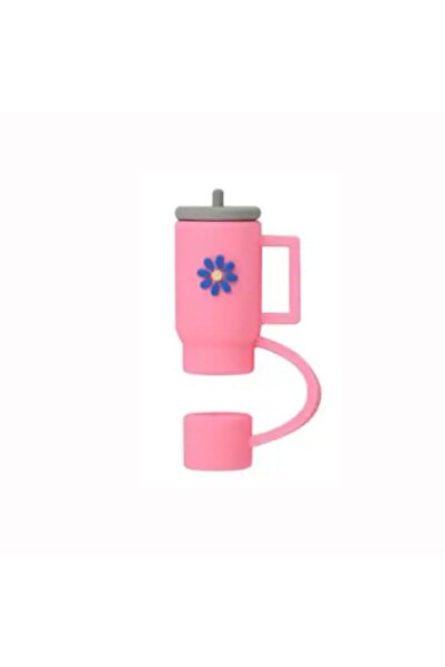 Yenigeldi Stanley Quencher Thermos Compatible // Thermos Model Straw Stopper - Pink