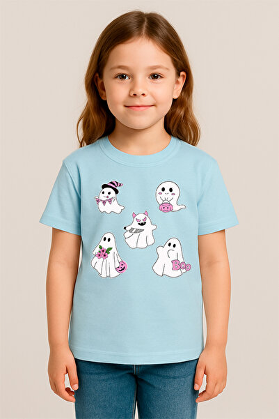 SVART WEAR Хелловін тематичний принт 100% бавовняна футболка для дітей та дорослих