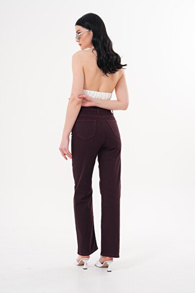 DİVİN Trend Style Store- Women's Loose-Leg Jeans High Waist