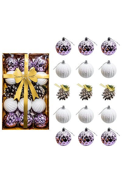 NEBO Christmas tree baubles, 15 pcs/set