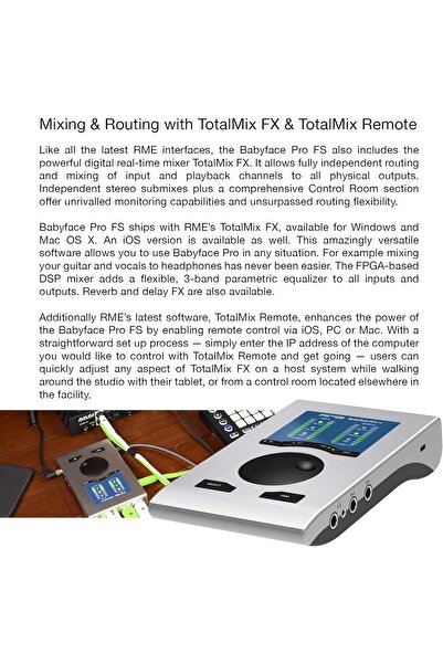 RME Audio Interface (Babyface Pro FS)