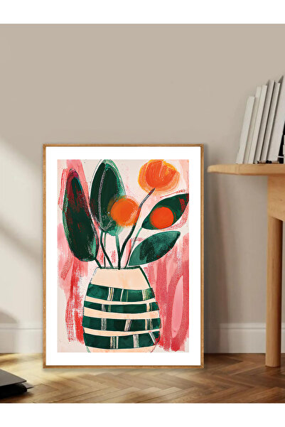 Tuba Decor Tablo dintr-o singură bucată cu rame din lemn pentru sufragerie, sufragerie, bucătărie