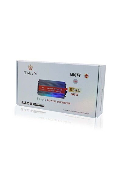 TOBYS Toby's 600W Power Inverter DC 12V to AC 220V Auto Voltage Converter - INVERTER 600