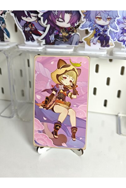 Yenaplanner Genshin Sayu Metal Collection Card Metal