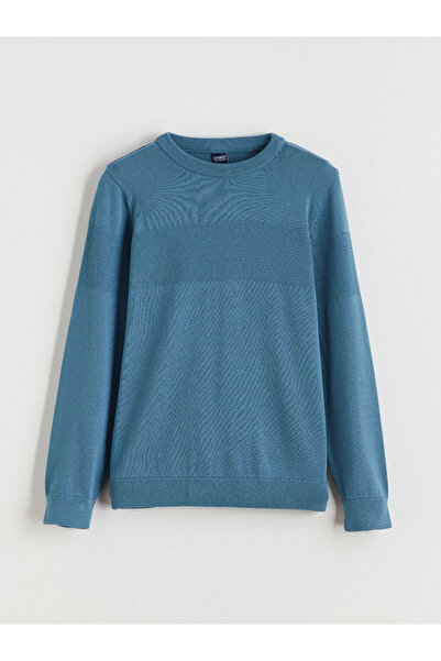LC Waikiki Quality Parts from Çelebi Store Zero Roba Yaka Boys' Knitwear Sweater