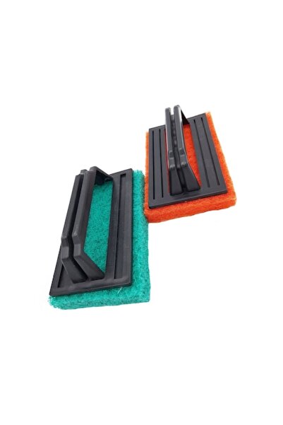 ABS Σετ 2 πινέλων σφουγγαριού, πολύχρωμα