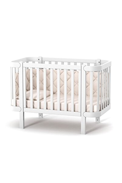 Marvis Maia white wooden baby/children's crib