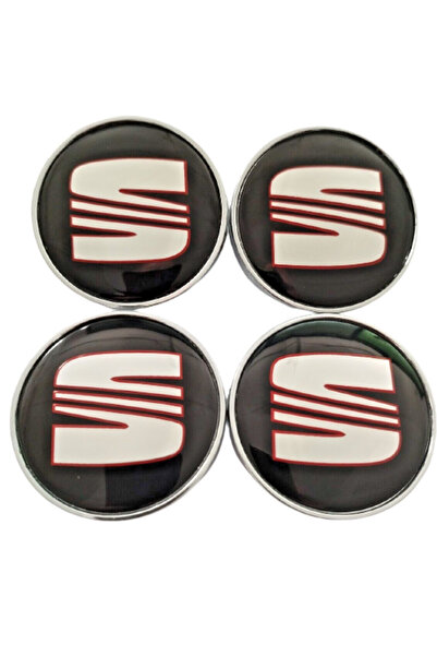 Seat Set de 4 capace de jantă din aliaj de 60 mm