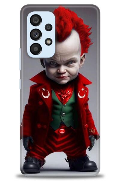 kılıfevreni جراب متوافق مع هاتف سامسونج جالاكسي A73 5G + واقي شاشة سيراميك غي...