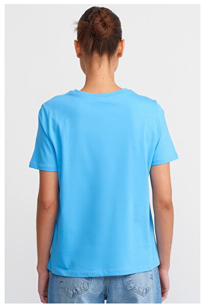 Dilvin Premium T-Shirt with Shoulder Stitch Detail