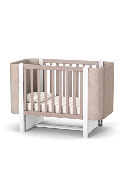 Marvis Nancy Cappuccino Wooden Baby Crib 120×60
