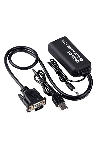 OEM VGA to HDMI 1920x1200 adapter cable with sound