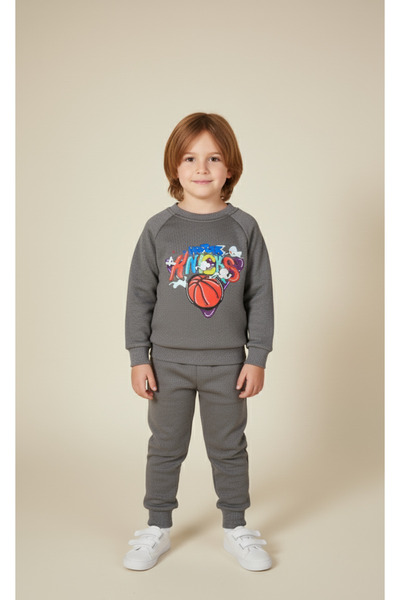GenelTedarik Lower Upper Boy's Tracksuit Set