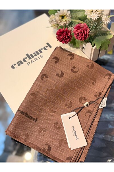 Cacharel Pamuk İpek Monogram Şal 9112977