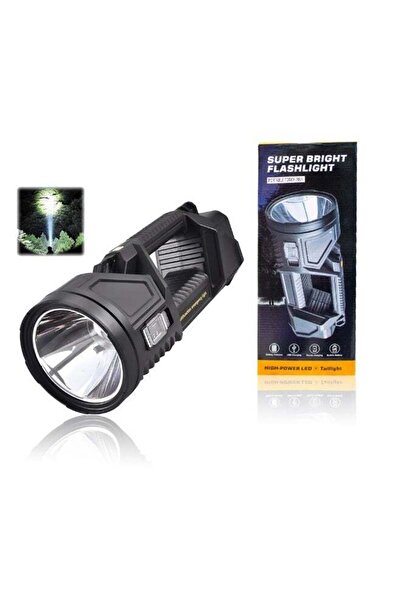 TOBYS Toby's XHP70 Rechargeable LED Emergency Flashlight Torch - Long Range Searchlight