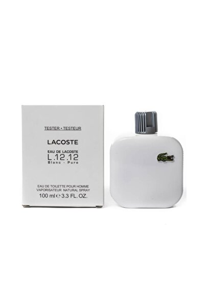 Lacoste تستر لاكوست الابيض الرجالي او دو تواليت 100مل (بدون كرتون)