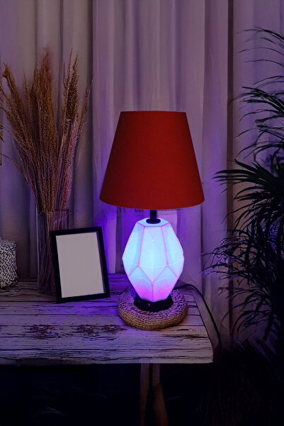 PAYİDAR MODEL Payidar Modern Design Red Hat Lampshade White Body