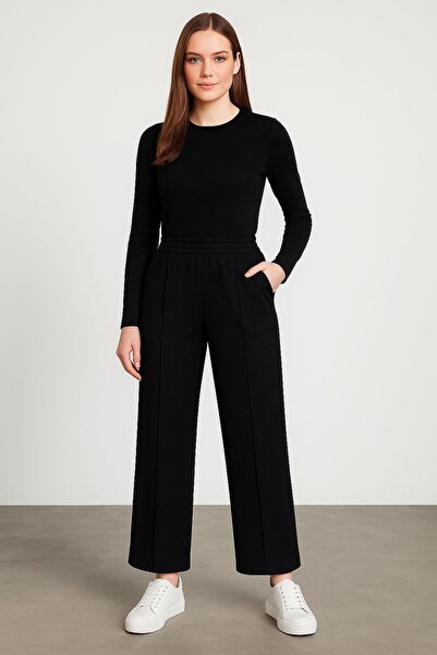 vikitekno Front Seam Scuba Pants