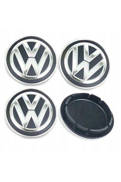 Volkswagen Комплект от 4 капачки за централни джанти от алуминиеви джанти за ...