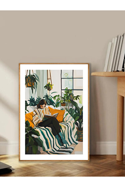 Tuba Decor Tablo dintr-o singură bucată cu rame din lemn pentru sufragerie, sufragerie, bucătărie