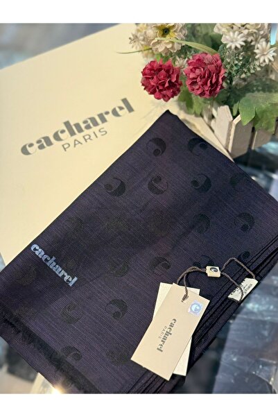 Cacharel Pamuk İpek Monogram Şal 9112977