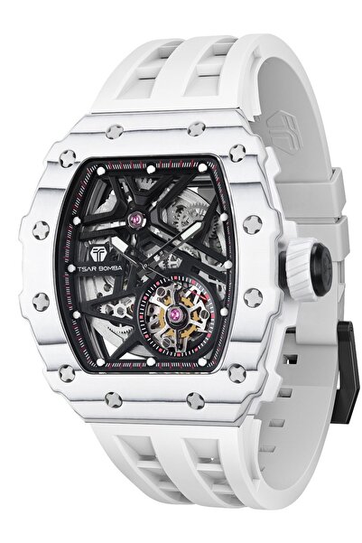 Tsar Bomba Mens Watch TB8209CF-05, Automatic, 44mm, 5ATM