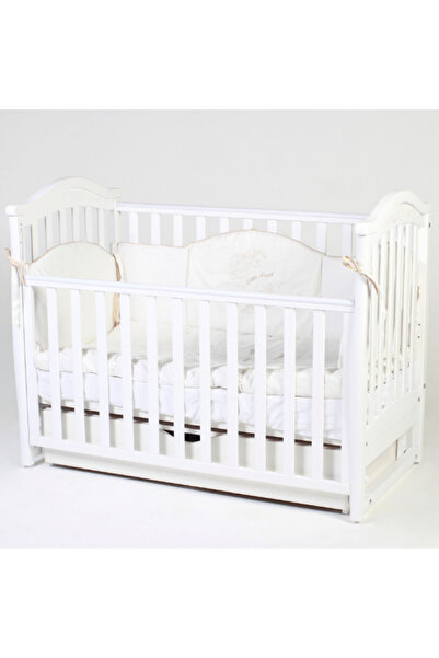 Marvis Baby/Children Crib Timisoara White 120 x 60