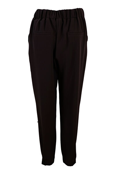 Eskişehir Mağazacılık 5574 Sentez Victoria Pants with Button Detail on the Leg