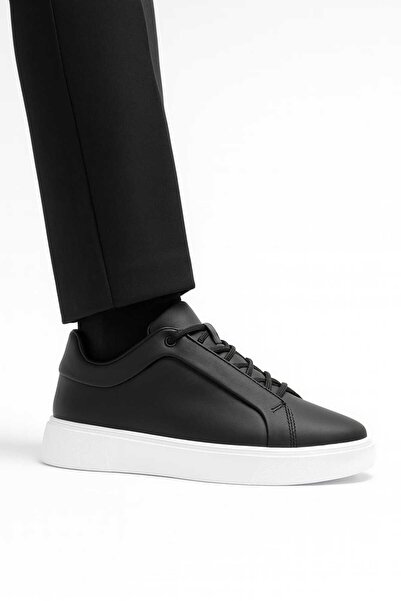 Tk Spor Men's Leather Casual Shoes Sneakers