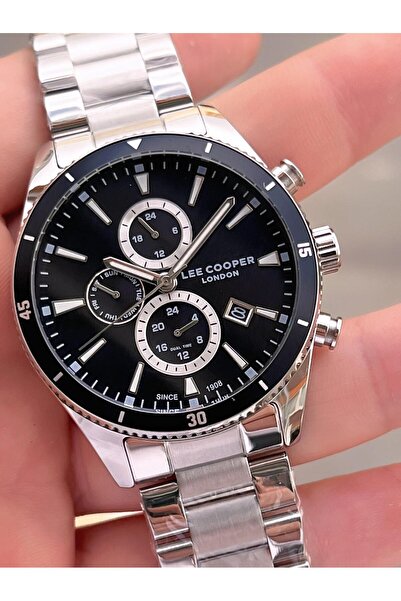 Lee Cooper Italian Design Bracelet Gift 2 Years Warranty 5 Atm Men's Wristwatch Elc.08326.350