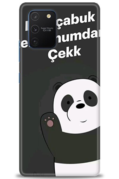 kılıfevreni غطاء متوافق مع هاتف سامسونج جالاكسي A91 A+ Plus HD مطبوع - غطاء س...