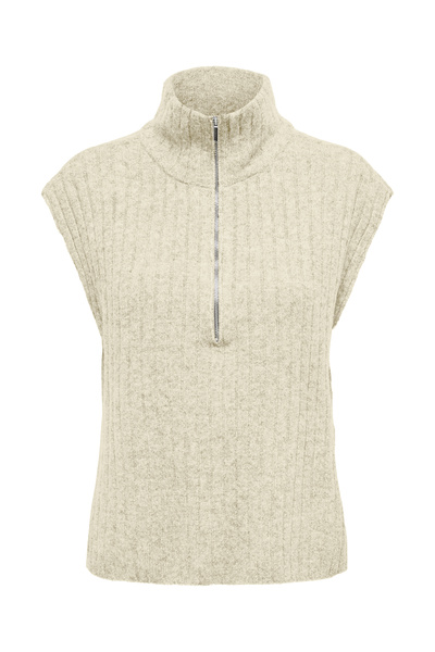 ONLY Women's Onljeanett Life Sl Rib Highneck Cc Knt O15350359-4858805