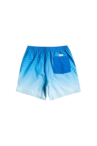 Quiksilver Eqyjv04000 Warped Logo 17 m Jamv Men's Shorts Swimwear Blue