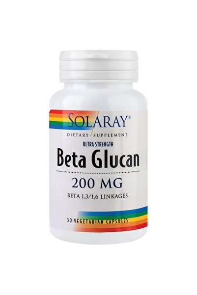 Secom Supliment alimentar Beta Glucan 200mg Solaray, 30 capsule