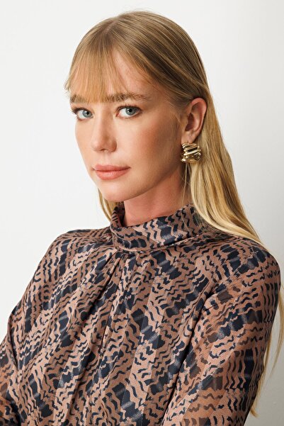 Ekol Μπλούζα με μοτίβο με λεπτομέρεια στο παράθυρο του στήθους