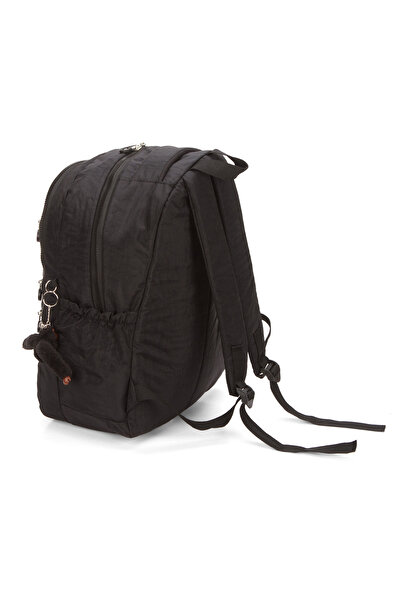 GreandBags Unisex Siyah A Kalite Lüx Krınkıl Kumaş Ortaokul Lise Üniversite Çantası Spor Çantası