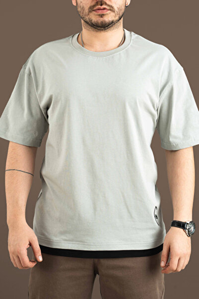 bombe Ανδρικό μπλουζάκι με λαιμόκοψη με ποδήλατο με τύπωμα