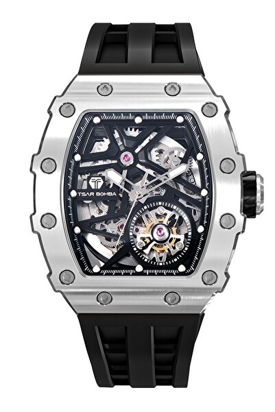 Tsar Bomba Mens Watch TB8209A-01, Automatic, 44mm, 5ATM