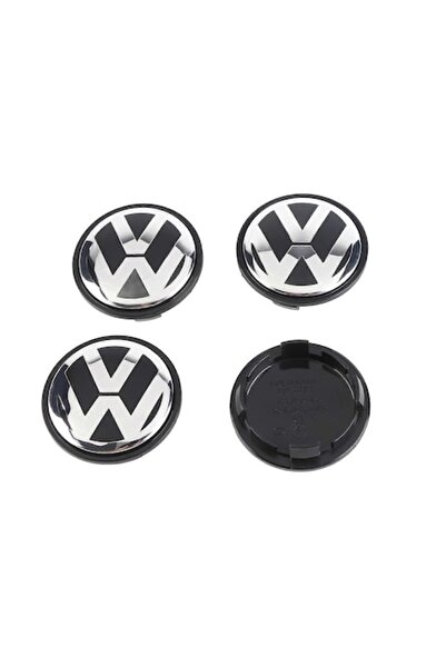 OEM 4 capace centrale de roată din metal ABS de 65 mm, înlocuire pentru B6