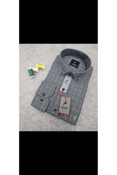 Cinar erkek giyim Baba gömleği kışlık klasik kesim kalip tek cep