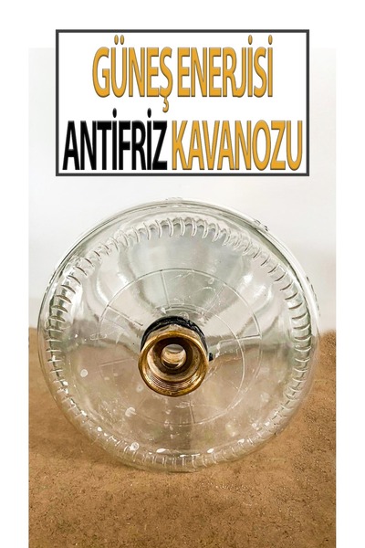 Trendhouse Güneş Enerjisi Antifriz Kavanozu Cam Kavanoz 2,65 Litre