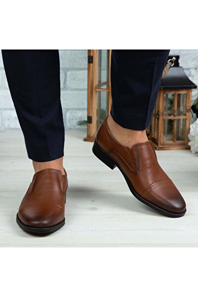 Demalis Pantofi eleganți bărbați din piele naturală 301 Maro