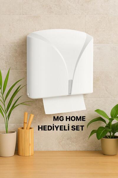 MG HOME 500 -Wall Mounted Paper Towel Dispenser Z-Fold Napkin Box (Z-Fold Towel Holder) with Gift