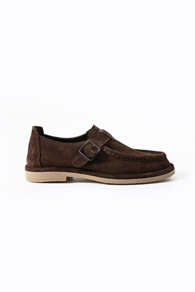 Siena Shoes حذاء نسائي من Amara مصنوع من الجلد الطبيعي بتفاصيل مشبك من جلد ال...