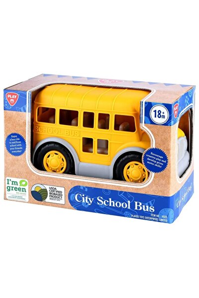 Play Go بلاستيك حيوي - حافلة مدرسية