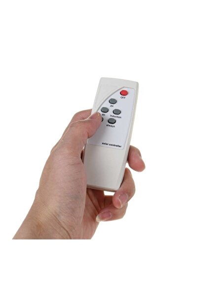 Flippy Solar Street Lamp with Remote, Motion & Light Sensor, 135 LEDs, 100W, IP65, 6500K, Black