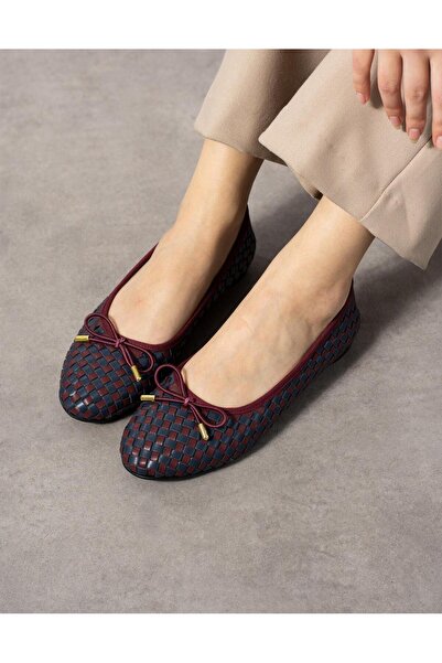 EMIENZA Kınov Toka Detaylı Yuvarlak Burun Kadın Babet