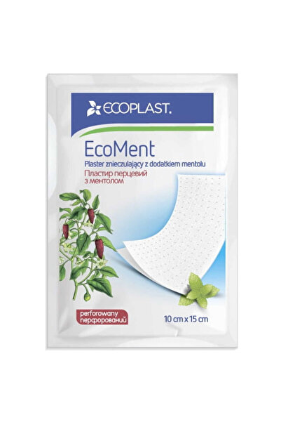 ECOPLAST 1 x 15cm Perforated Menthol Pepper Plaster